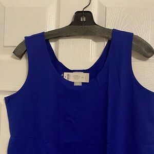 Chico’s Vibrant Blue microfiber Sleeveless Top